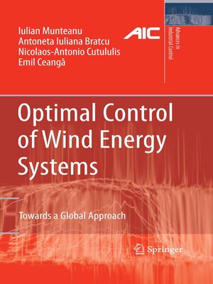 cover image of Optimal Control of Wind Energy Systems